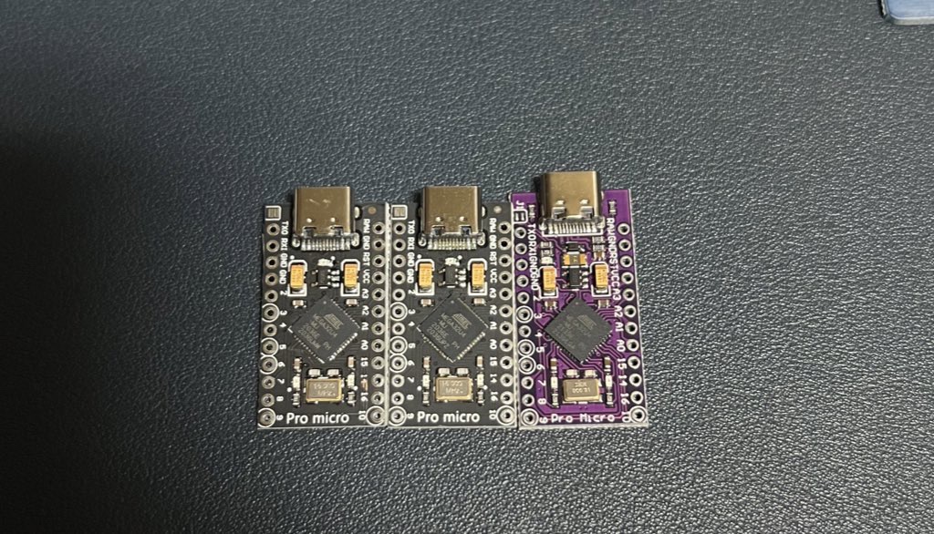 二種類のProMicro比較