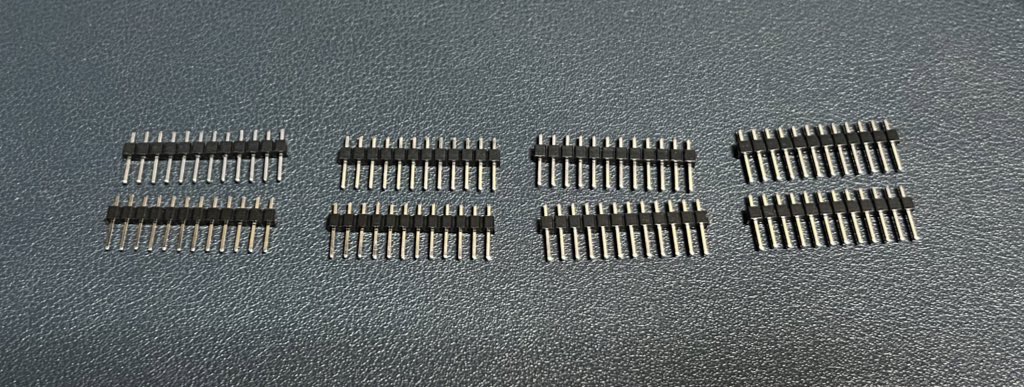 ピンヘッダ ×8