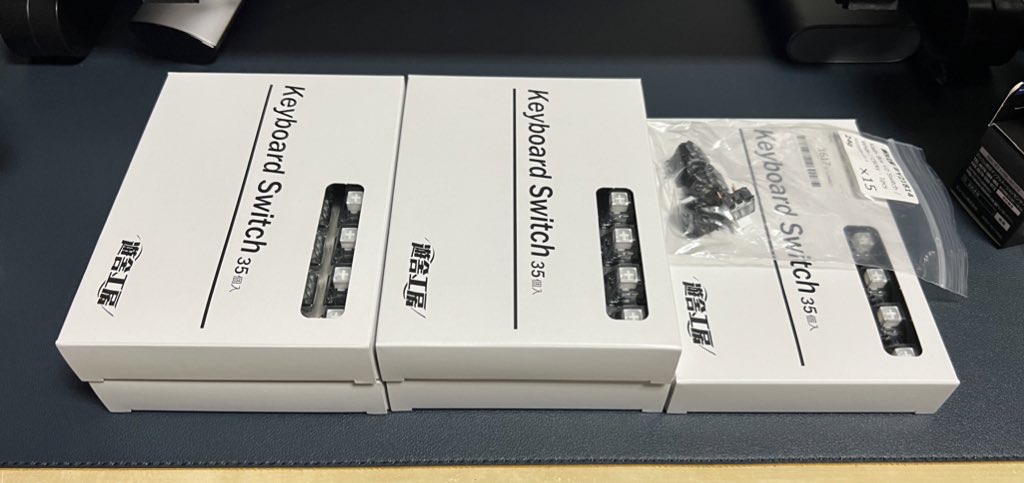 Kailh Box V2 Switch / white / Clicky